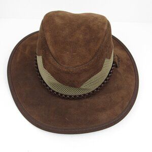 Monterey Bay Sirocco Hat New Waterproof Leather Air-Conditioned Crown Men's M/L